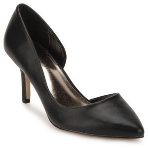 Madden Girl Kopykat black D’orsay pumps 3 inch heel